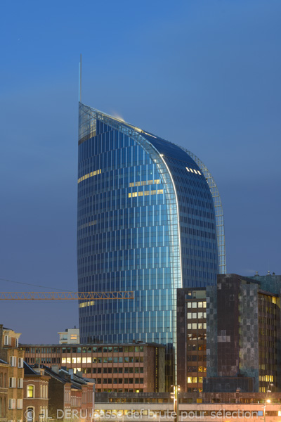 tour des finances à Liège